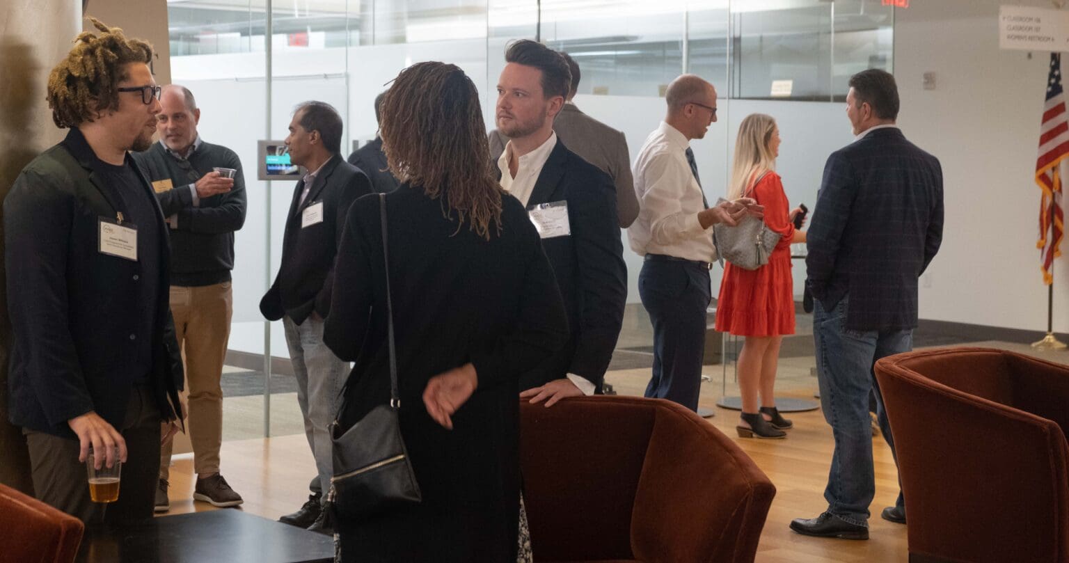 Wake Forest SPS students network at Wake360